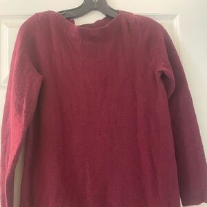 Women’s maroon Loft sweater